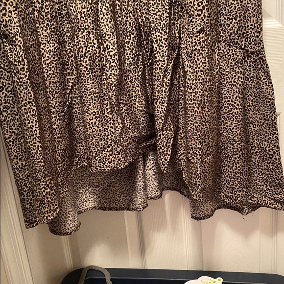 A New Day Leopard Print High Low Dress…size L - Picture 4 of 7